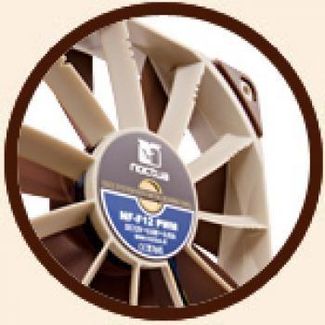 Noctua NF-F12 PWM 120mm Focused FlowCase Fan NF-F12PWM