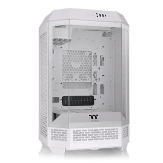 Thermaltake CA-1Y4-00S6WN-00 The Tower 300 Tempered Glass mATX Case - Snow