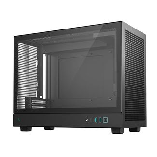 DeepCool R-CH160-BKNGM0-G CH160 PLUS Portable mATX Compact PC Case Black
