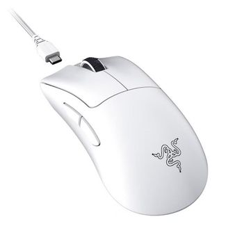 Razer RZ01-04630200 DeathAdder V3 Pro Ultra-lightweight Wireless Ergonomic Esports Mouse White Edition