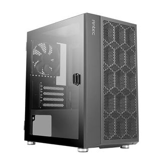 Antec CAA-NX200M NX200M Tempered Glass Micro ATX Mini Tower Gaming Case