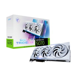 MSI GeForce RTX 5070 12G GAMING TRIO OC WHITE Graphics Card