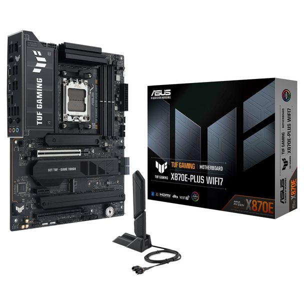 ASUS TUF GAMING X870E-PLUS WIFI7 AM5 ATX Motherboard