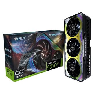 PALIT NE7507TH19T2-GB2030G GeForce RTX 5070 Ti GameRock OC 16GB GDDR7 Graphics Card