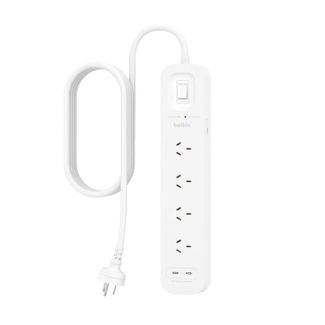 Belkin SRB005AU2M SurgePro 4-Outlet Surge Protector with Dual USB-C 30W