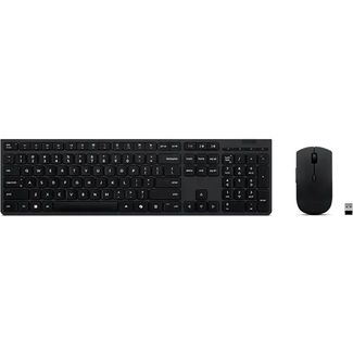 Lenovo 4X31R64316 Wireless Professional Rechargeable Keyboard & Mouse Combo