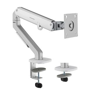 Humanmotion T6-1G Single Screen Monitor Arm for up to 17"-32" Matte Silver