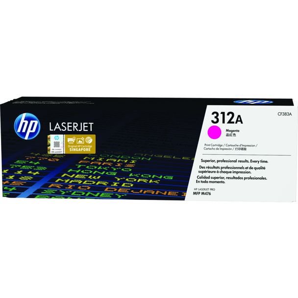 HP CF383A 312A MAGENTA LaserJet Toner Cartridge