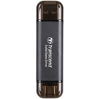 Transcend TS128GESD310C ESD310 128GB USB-A/C Portable SSD Black