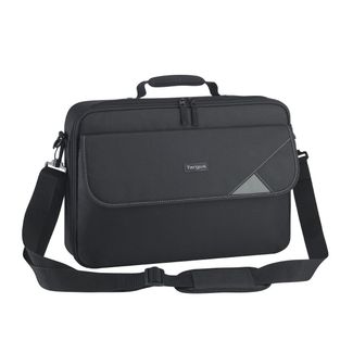 Targus TBC002AU 15.6' Intellect Bag Clamshell Laptop Case with Padded Laptop Compartment/ Laptop/Notebook Bag - Black