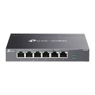 TP-Link Omada DS106P 6-Port 10/100 Mbps Desktop Switch with 4-Port PoE+