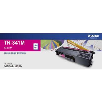 Brother TN-341M STANDARD YIELD MAGENTA TONER