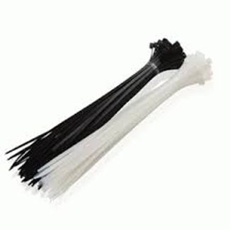 Adaptex CT150BLK Cable Ties 150mm x 3.6mm Pack of 100 BLACK