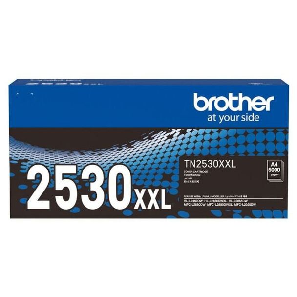 Brother TN-2530XXL Black Toner Ink Cartridge