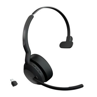 Jabra 25599-889-899 Evolve2 55 UC Mono Bluetooth Headset with USB-C Dongle