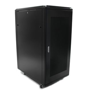 StarTech RK2536BKF 25U 36in Knock-Down Server Rack Cabinet
