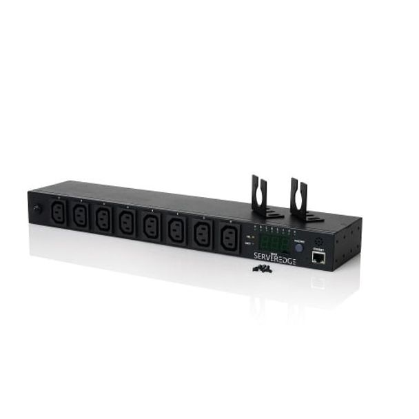 Serveredge SEDG-8PSW-PP-16A 8 Port Switched Per Port Monitoring PDU (8) IEC C13 Output & (1) IEC C14 Input 16A240V