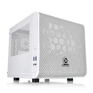 Thermaltake CA-1B8-00S6WN-01 Core V1 Mini ITX Case Snow Edition