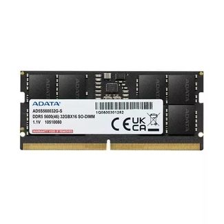 ADATA AD5S560016G-S 16GB (1x16GB) 5600MHz DDR5 SODIMM Laptop Memory