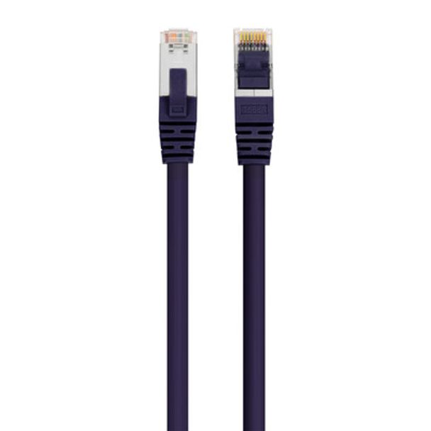 Comsol SSTP-03-C8-PUR 3 Metre 40GbE Cat 8 S/FTP Shielded Patch Cable LSZH - Purple