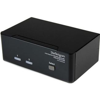 StarTech SV231DD2DUA 2 Port Dual DVI USB KVM Switch