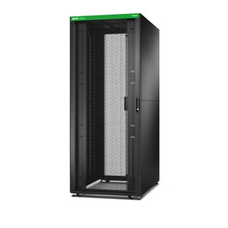 APC ER8212 Easy Rack 800mm/42U/1100mm with Roof Side panel castors feet and 4 Brackets No Bottom black