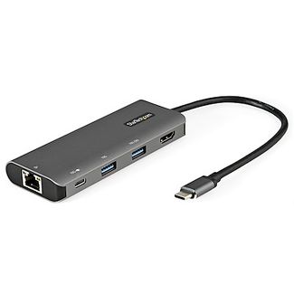 Startech DKT31CHPDL USB C Multiport Adapter - 4K HDMI/PD/USB/GBE- 10GBPS MINI Dock 3 YR