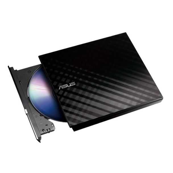 ASUS SDRW-08D2S-U LITE Slim External DVD Writer Black