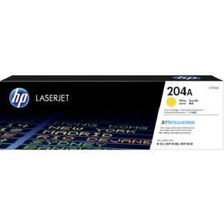 HP CF512A 204A Yellow Laserjet Toner 900 PAGES FOR M154A M154NW M180N M181FW