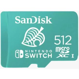Sandisk SDSQXAO-512G-GN3ZN And Nintendo SQXAO 512GB U3 C10