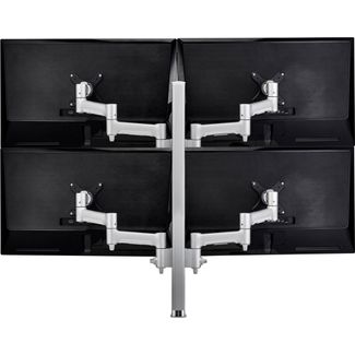 Atdec AWMS-4-4675H-S AWM Quad monitor arm silver