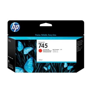 HP F9K00A 745 130-ML Chromatic Red Ink