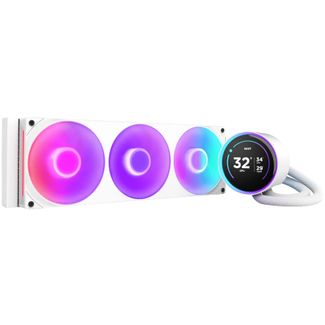 NZXT RL-KR42E-W2 Kraken Elite V2 RGB 420mm Liquid CPU Cooler White