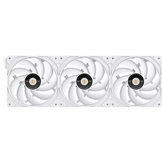 Thermaltake CL-F172-PL14WT-A TOUGHFAN EX14 140mm Pro High Static Pressure Radiator Fan White 3-Pack