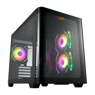 FSP S380-BA S380 mATX Mid-Tower Case Black
