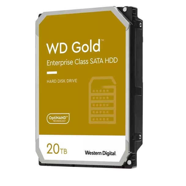 WD WD202KRYZ Gold 3.5" SATA Enterprise Hard Drive 20TB