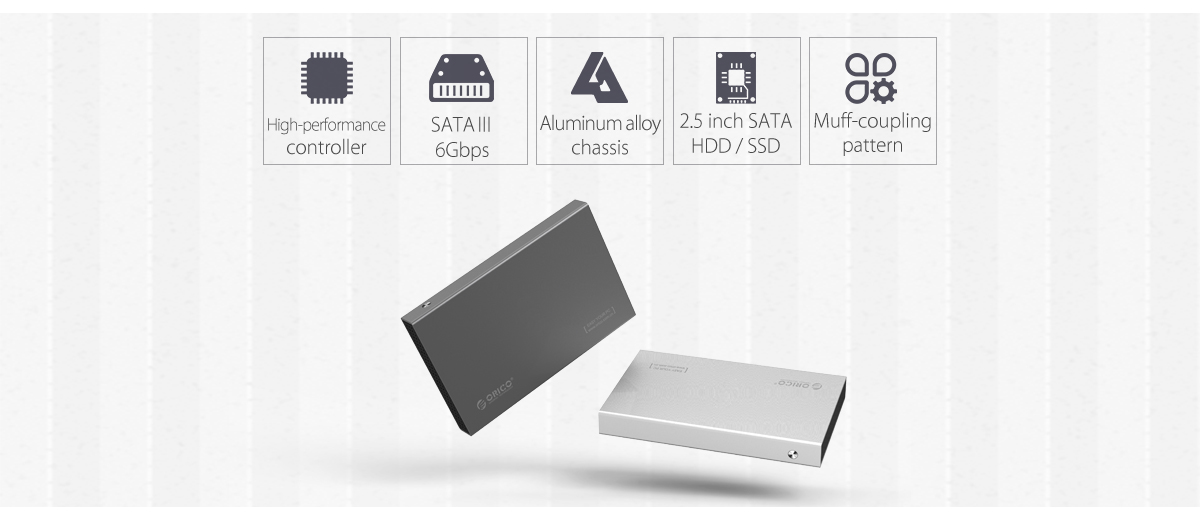 Innovative storage, efficient hard drive enclosure