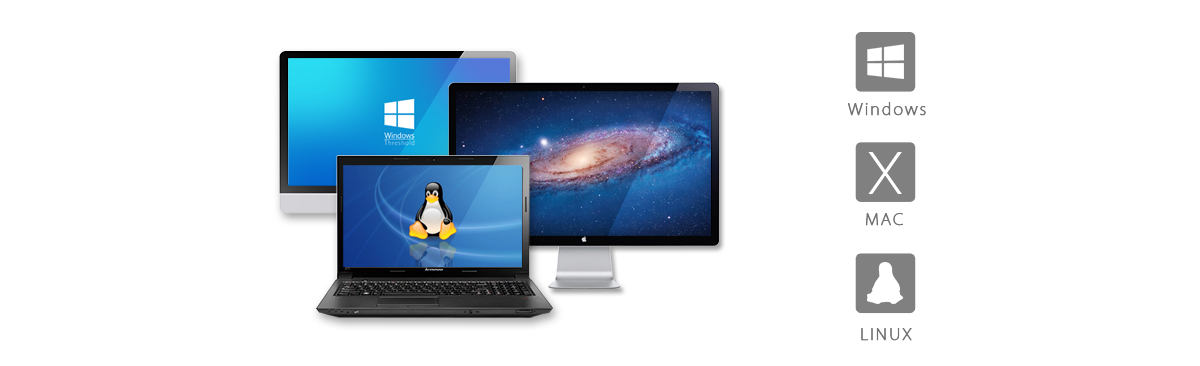 Compatible with most of systems on the market such as Windows, Linux and Mac OS