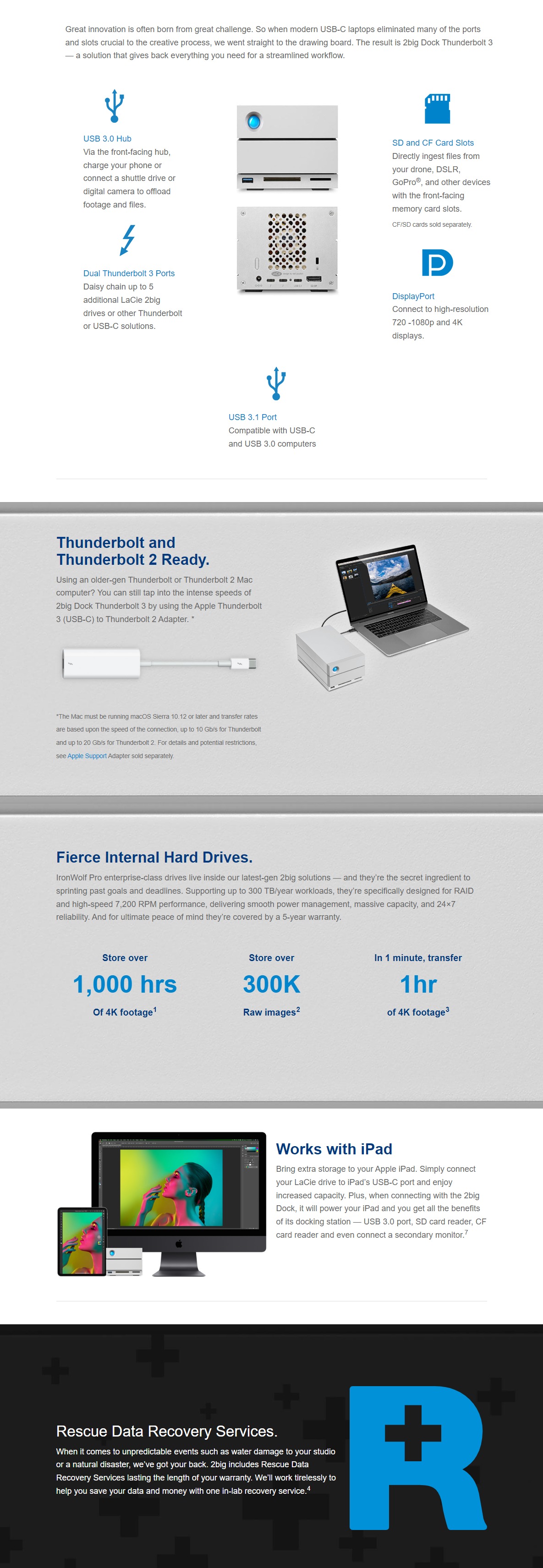 2big thunderbolt 3