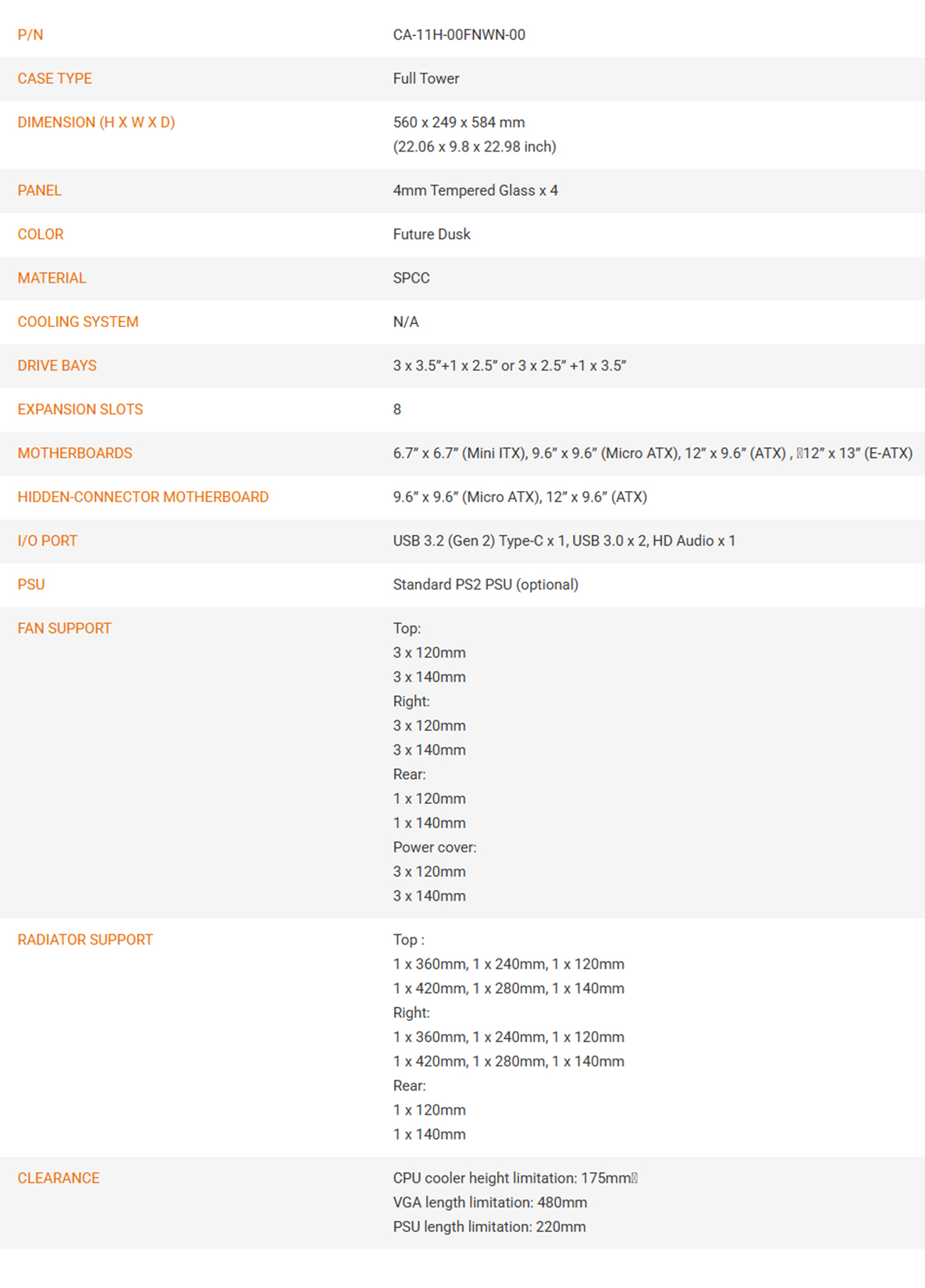 CA-11H-00FNWN-00