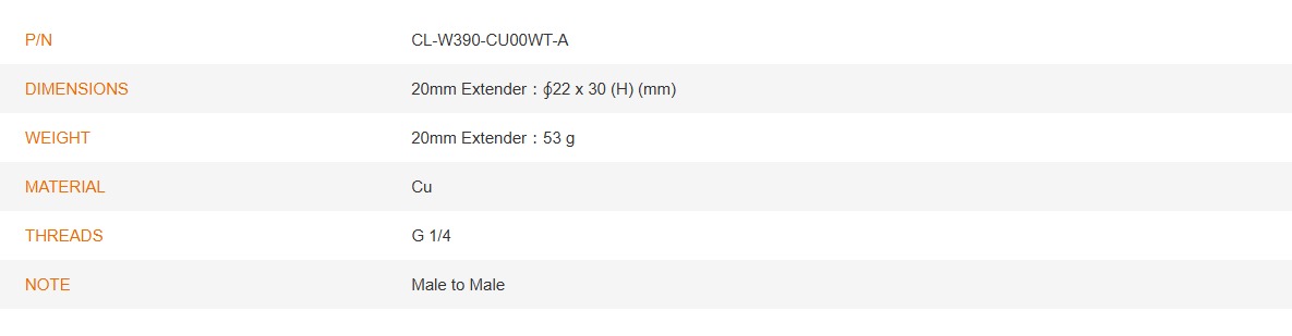 CL-W390-CU00WT-A