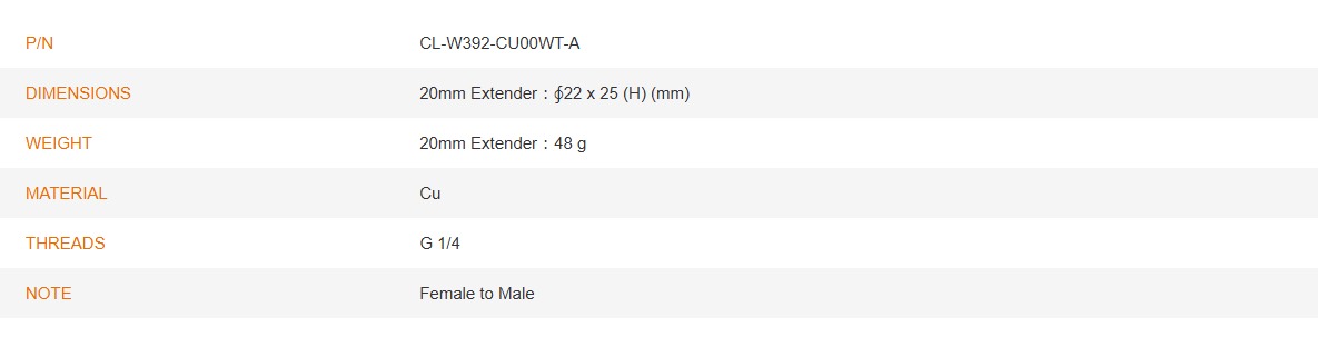 CL-W392-CU00WT-A