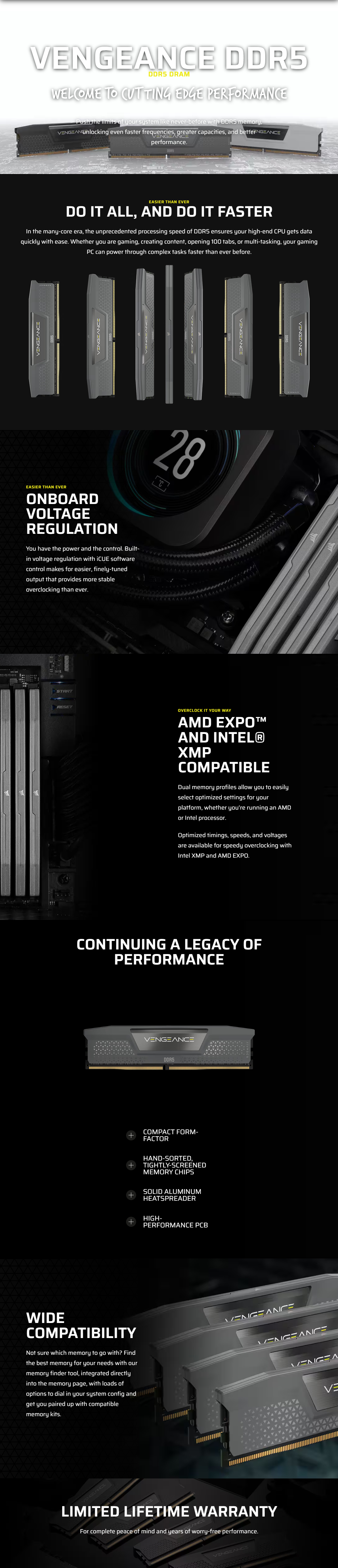 Corsair CMK64GX5M2B6000Z30