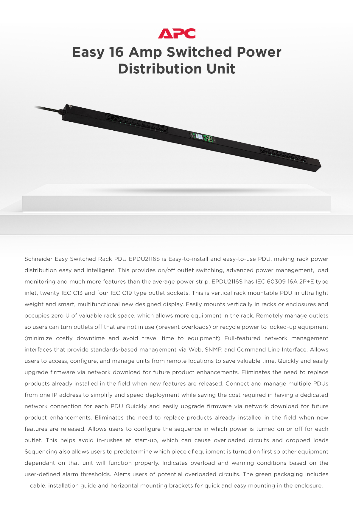 EPDU2116S