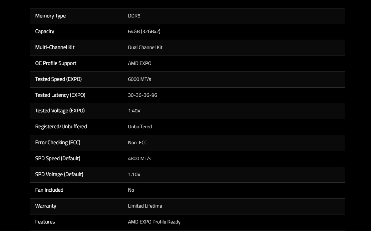 F5-6000J3036G32GX2-TR5NS