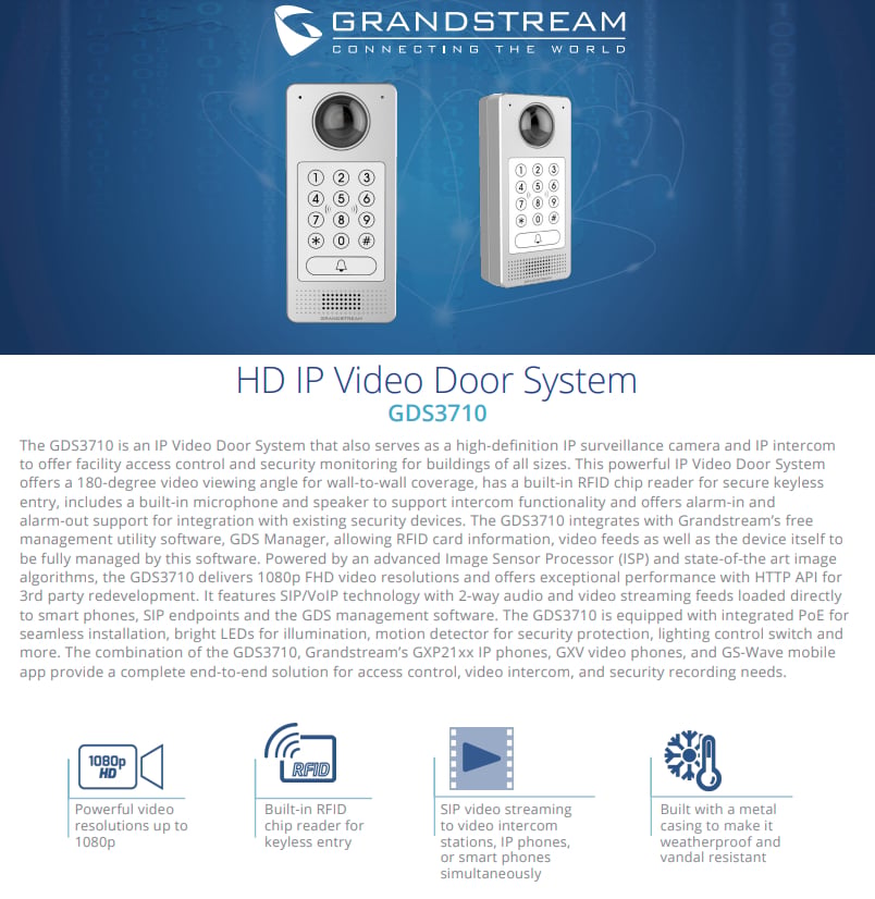 Grandstream GDS3710