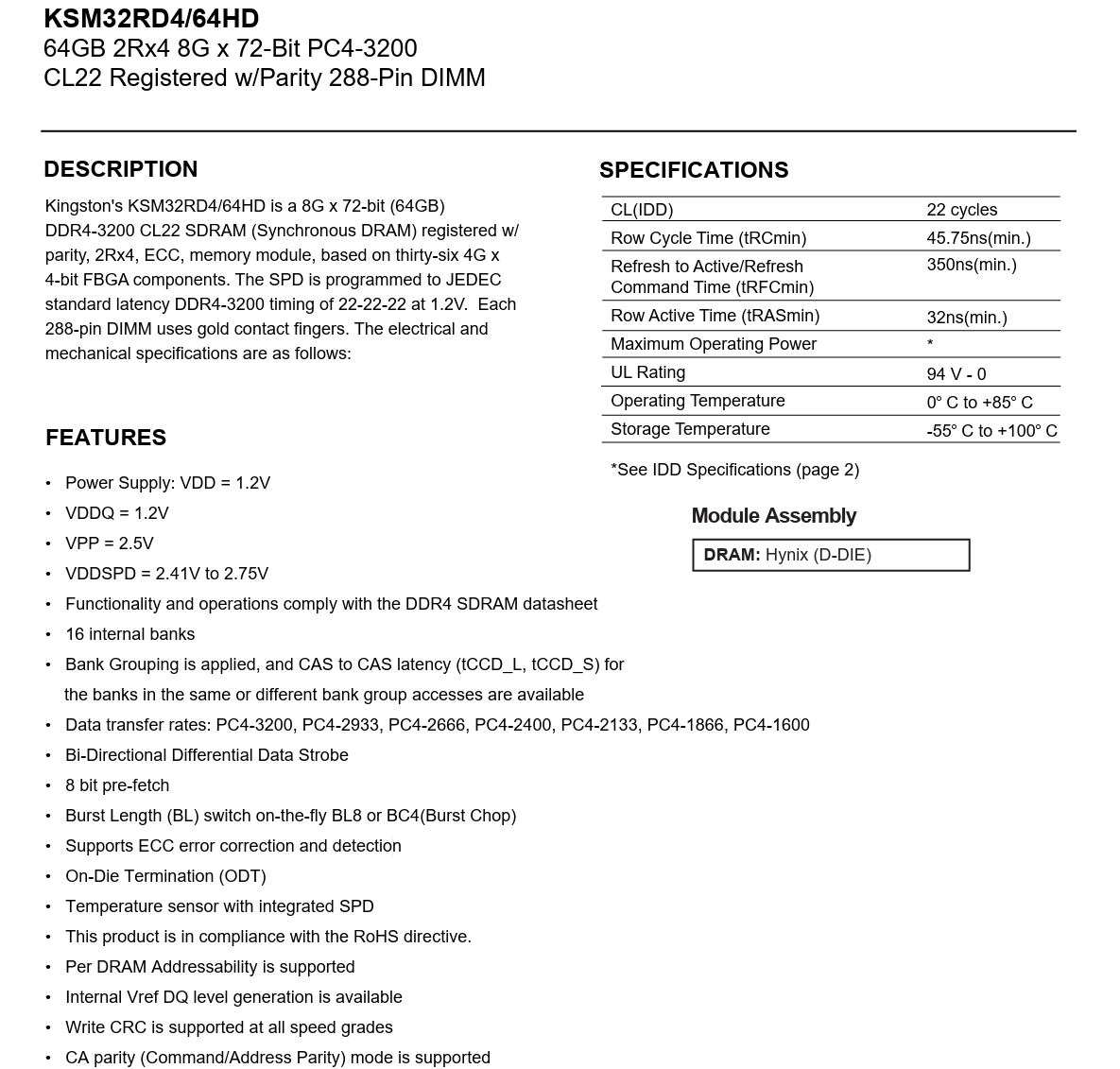 KSM32RD4-64HD