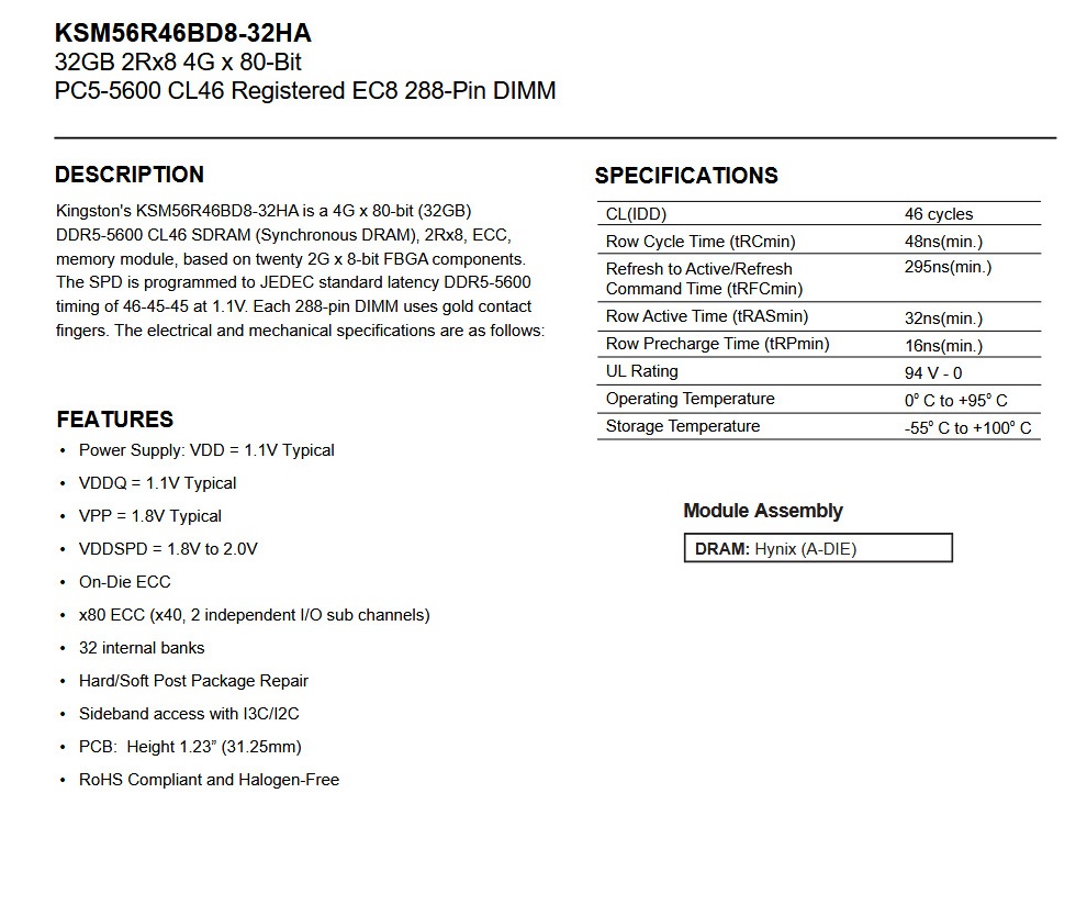 KSM56R46BD8-32HA