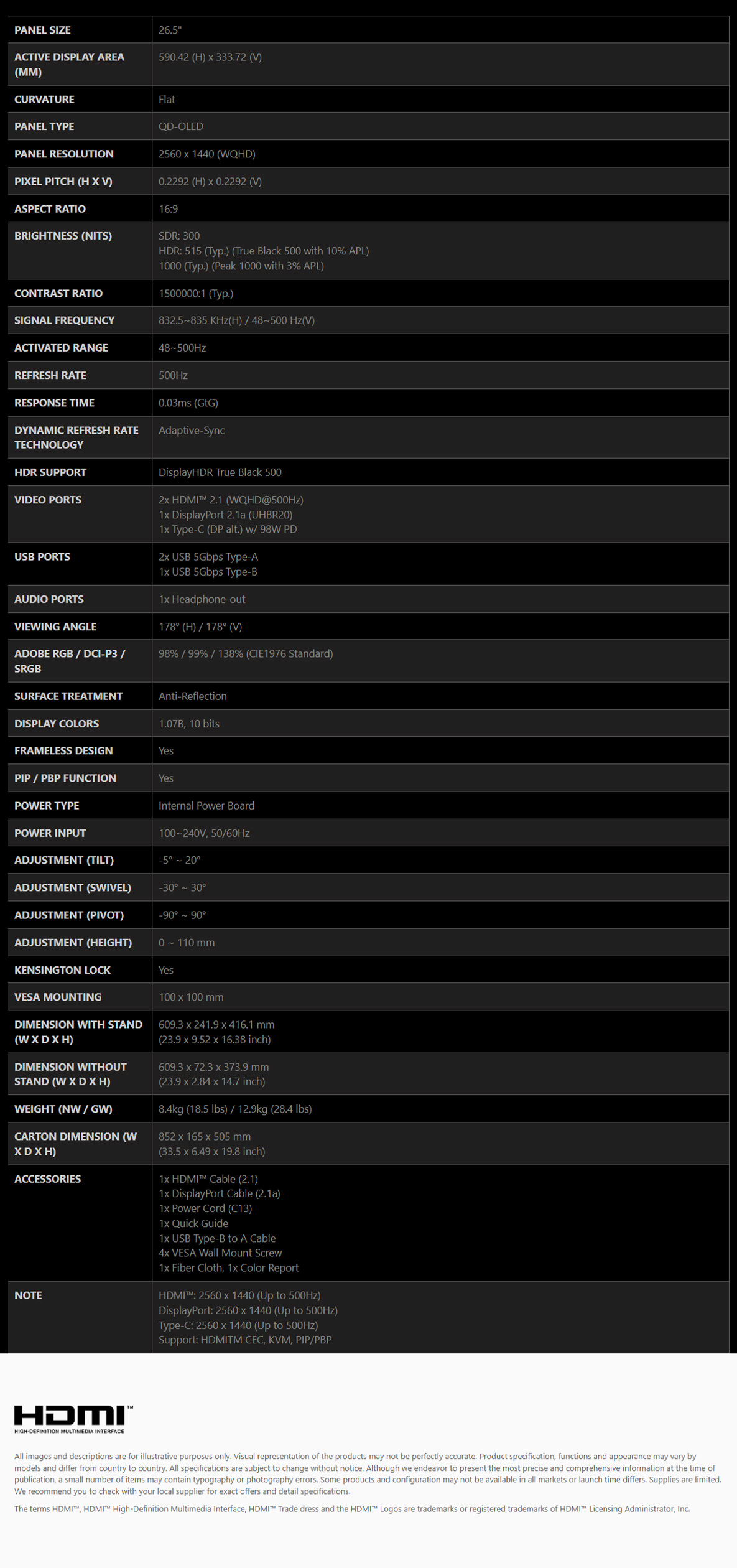 MPG 271QR QD-OLED X50