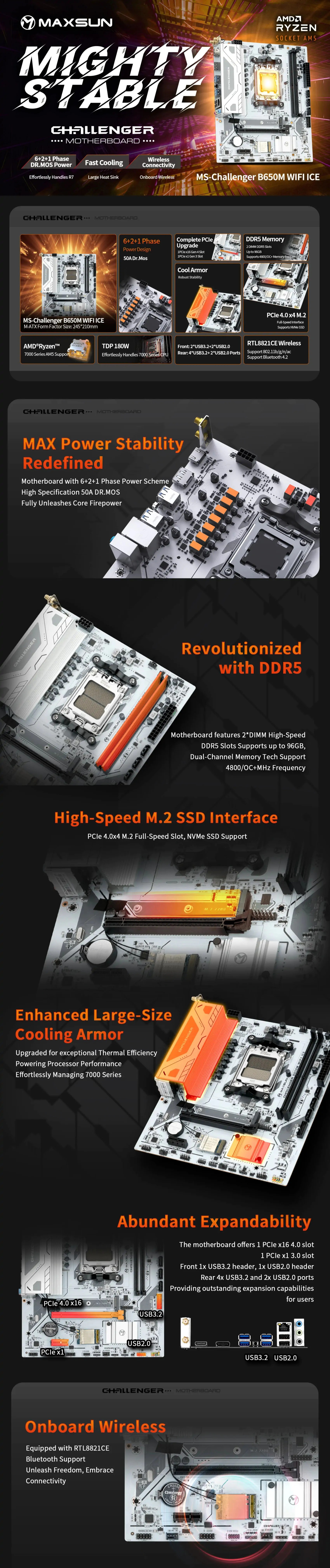 MS-CH-B650M-WIFI-ICE